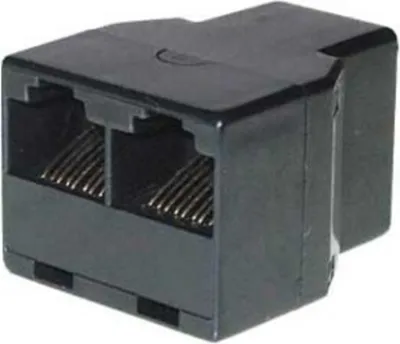 Produktbild von S/CONN maximum connectivity 71225-8, RJ-45, 2x RJ-45, Schwarz