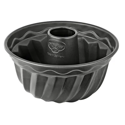 Image de Oetker Ø 18 cm, moule à kouglof en tôle d'acier, moule à bords avec revêtement anti-adhésif pour des créations impressionnantes, moule à gâteau de qualité supérieure