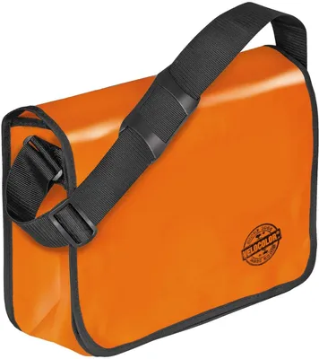 Produktbild von Umhängetasche Velocolor 375x315x110mm LKW-Plane orange Packung mit 15 Stück