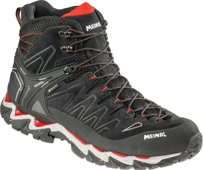 Produktbild von MEINDL Freizeitschuh Lite Hike GTX Größe 12, Schutzstufe:nv, Größe:6,5, Farbe:schwarz/rot, Weite:nv