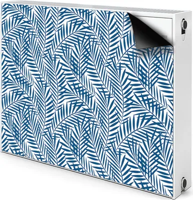 Produktbild von Magnet Radiator Magnet Mat Heizkörper Heizung Verkleidung Abdeckung 90x60 cm  - Geometrische, Blätter