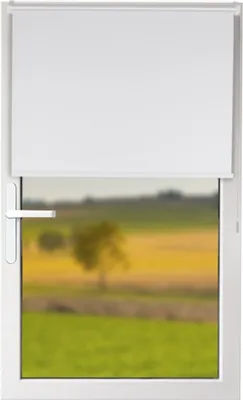 Produktbild von Klemmfix-Verdunkelungsrollo für Fenster, Farbe:weiß, Größe:100 x 150 cm