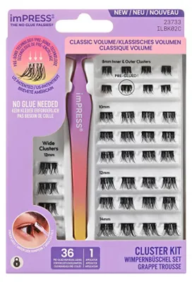 Immagine prodotto di Kit di ciglia finte adesive ImPRESS 02C