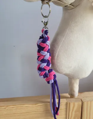 Produktbild von Hobby Horse Seilleine - Dunkelrosa/Lila/Dunkelviolett