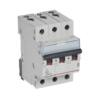 Immagine prodotto di Legrand TX3, Interruttore miniaturizzato, tipo B, IP20, 240 - 415 V