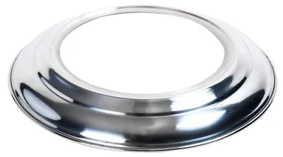 Productafbeelding van Aluminium Wandrozet Ø 130 mm voor Kachelpijp