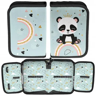Produktbild von Paso Einkammer-Federhalter, Aufklappbar, Ohne Zubehör, Mit Panda-Klappen