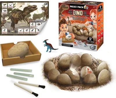 Zdjęcie produktu dla Buki 2138, Dinozaur, Archeologia, 6 lat(a), Wielobarwny