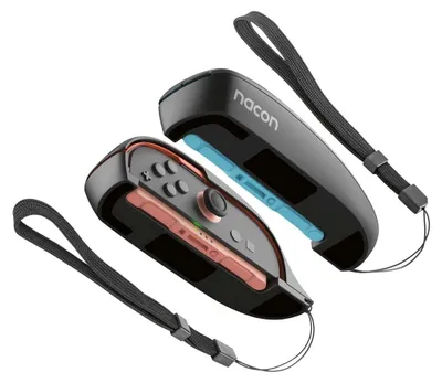 Zdjęcie produktu dla Nacon Mousepack Switch 2 – zestaw akcesoriów do myszy dla Nintendo Switch 2 zawierający 2 podkładki i 2 moduły Joy-Con