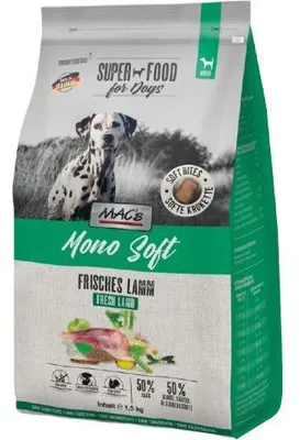 Image de MACs Dog Mono Soft agneau frais 1,5kg