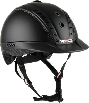 Produktbild von CASCO Mistrall 2 Floral Black Reithelm, Farbe:schwarz floral, Größe:58-60 cm