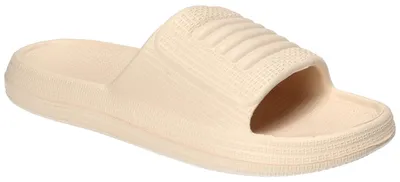 Produktbild von American Club NH197, Damen Pantoletten leicht Badeschuhe Schaumstoff rutschhemmend bequem, Beige 39