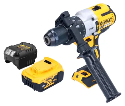 Zdjęcie produktu dla Akumulatorowa wiertarko-wkrętarka udarowa DeWalt DCD 996 D1 18 V 95 Nm bezszczotkowa + 1x akumulator 2,0 Ah + ładowarka