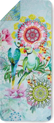 Produktbild von Hip Strandtuch / Sporttuch/ Yogatuch / Reisehandtuch mit Mandalas - 75x180 cm - 100% Mikrofaser