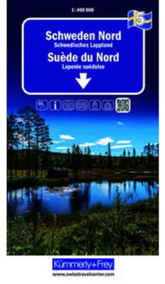 Produktbild von Kümmerly+Frey Regional-Strassenkarte 5 Schweden Nord 1:400.000