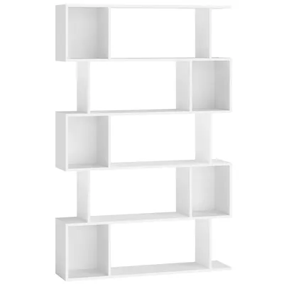 Produktbild von VASAGLE Bücherregal mit 5 Ebenen, Standregal, 24 x 90 x 159 cm, Aufbewahrungsregal