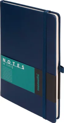 Zdjęcie produktu dla Notes A5 w linię Memofix granatowy