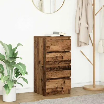 Produktbild von "Spring Sale"Sideboard/Kommode - elegantes Design - Buffetschrank - Altholz-Optik 37,5x35x76cm Holzwerkstoff Promotion967489 - Kommoden
