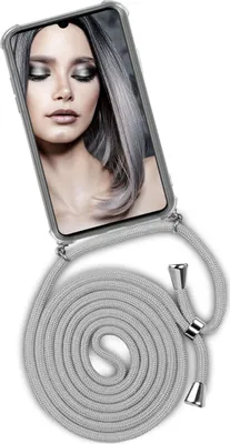 Produktbild von TWIST-Case + TWIST-Cord für Huawei P Smart (2019), Farbe:Silverstar (Silber)