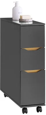 Obrázok produktu pre Rootz Mobilný úložný vozík - pojazdný vozík - organizér priestoru - veľký úložný priestor - 20x70x60cm