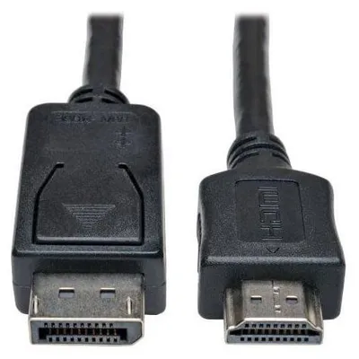 Productafbeelding van DisplayPort-naar-HDMI-kabel Eaton P582-006, adapter mannelijk/mannelijk, lengte 1,8 meter