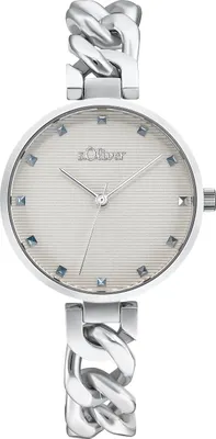 Produktbild von s.Oliver Damen Uhr Armbanduhr Edelstahl silber 2033521