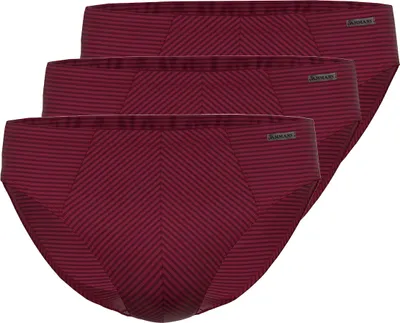 Produktbild von Ammann 3er Pack Baumwolle & More Slip / Unterhose Klassische Schnittform, Angenehm auf der Haut, In feiner Ringeloptik