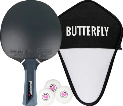 Produktbild von 1 x Timo Boll Titanium Tischtennisschläger + Tischtennishülle + 3 x 40+ 3*** Ball