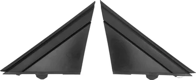 Image de Paire de rétroviseurs de porte couverture du drapeau 1SH17KX7AA gauche droite décoration noire de remplacement pour Fiat 500 2012-2017