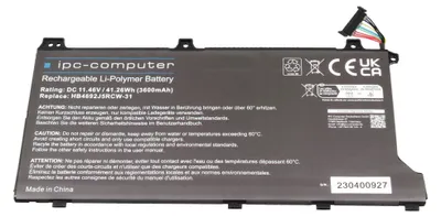 Produktbild von X15A19 Akku 41,26Wh für Huawei