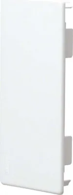 Produktbild von Hager Endstück halogenfrei zu Leitungsführungskanal FB 60x130mm verkehrsweiß, Abdeckung Kabelende, Weiß, Acrylnitril-Butadien-Styrol (ABS), 130 mm, 61 mm