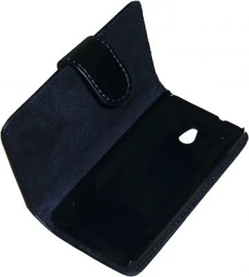 Produktbild von Handyhülle Tasche Flipcover für HTC One Mini Bookstyle schwarz