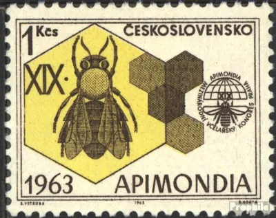 Produktbild von Briefmarken Tschechoslowakei 1963 Mi 1412 (kompl.Ausg.) postfrisch Bienenzucht