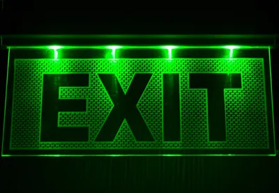 Produktbild von Notleuchte Notbeleuchtung Exit Notausgang Fluchtwegleuchte Notlicht Fluchtweg EX