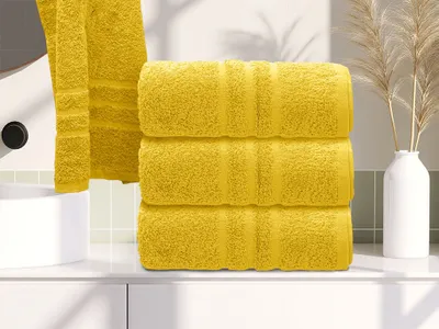 Obrázek produktu pro Ručník Comfort 50 x 100 cm žlutý, 100% bavlna