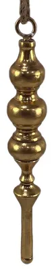 Produktbild von Clayre & Eef Weihnachtsanhänger Herz Goldfarbig Metall