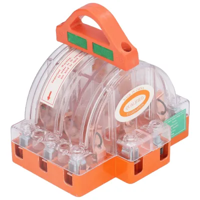 Imagen del producto de Interruptor de cuchilla de 3 polos, interruptor de cuchilla transparente, interruptor de cuchilla de seguridad de 63A, interruptor de cuchilla de seguridad de 3 polos, interruptor de cuchilla con indicador LED, interruptor de cuchilla para alimentación