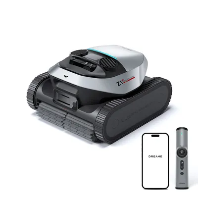 Produktbild von DREAME Poolroboter Z1 Pro, Hightech-Poolerkennung & Pfadplanung, hohe Saugleistung, Poolboden, Wand- & Wasserstandslinienreinigung, für Pools bis 200