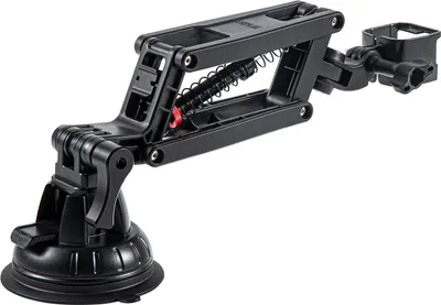 Zdjęcie produktu dla Uchwyt z przyssawką do kamer sportowych, elastyczny uchwyt do kamer samochodowych, uchwyt samochodowy zapobiegający wstrząsom, zamiennik do GoPro Hero 13, do Insta360 X4/X3, do DJI OSMO Pocket 3/Action 5 Pro