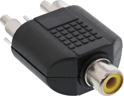 Immagine prodotto di InLine® 99311 Audio Adapter, Cinch Buchse an 2x Cinch Stecker