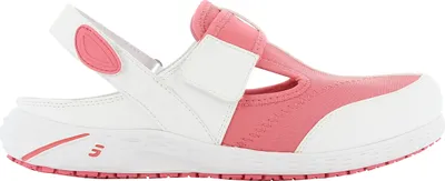 Produktbild von Safety Jogger Sandale ALIZA, Arbeitsschuh für Gastronomie, Lebensmittel, Medizin und Gesundheitswesen, Reinigung, Gr.39, Weiß/fuchsia