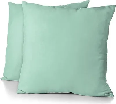 Immagine prodotto di Set di 2 federe –  – HP72084 – microfibra 82 g – 63 x 63 cm – verde acqua