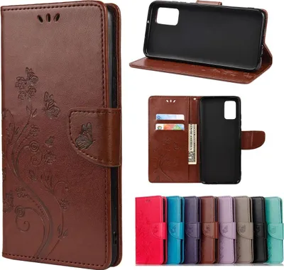 Produktbild von König Design Hülle kompatibel mit Xiaomi Redmi Note 10 5G Kunstleder Handyhülle - Handy Case Braun