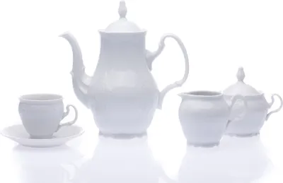 Produktbild von Thun 1794 Bernadotte, Kaffeeservice, weiß, Porzellan Thun, 15 d.