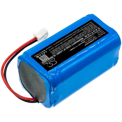 Zdjęcie produktu dla TECHTEK Bateria kompatybilny z [Ecovacs] W830, W830-RD, W830S, W836, W850, W855, W930, W950 zastępuje INR14500-3S