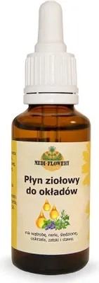 Produktbild von Kräuterflüssigkeit für Kompressen 30 ml MEDI-FLOWERY