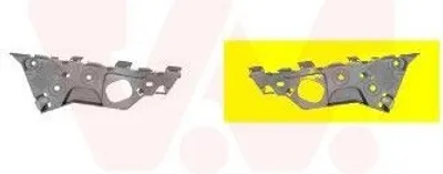 Produktbild von VAN WEZEL 3750567 Stoßstangenhalter Vorne Links für OPEL Corsa D Schrägheck (S07) Corsa D Kastenwagen (S07)