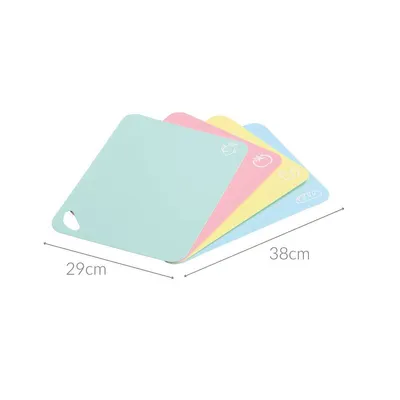 Zdjęcie produktu dla KESPER Deski do krojenia 4 sztuki 38 X 29 X 02 cm Plastic Pastel 30590