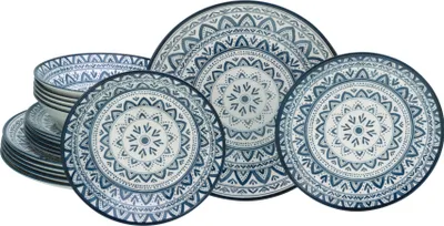 Produktbild von CreaTable, 17178, Mexico Blue, Tellerset 18-tlg, Steingut