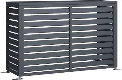 Zdjęcie produktu dla Okładzina pompy ciepła Westmann Boxa M antracyt 140x56x97 cm